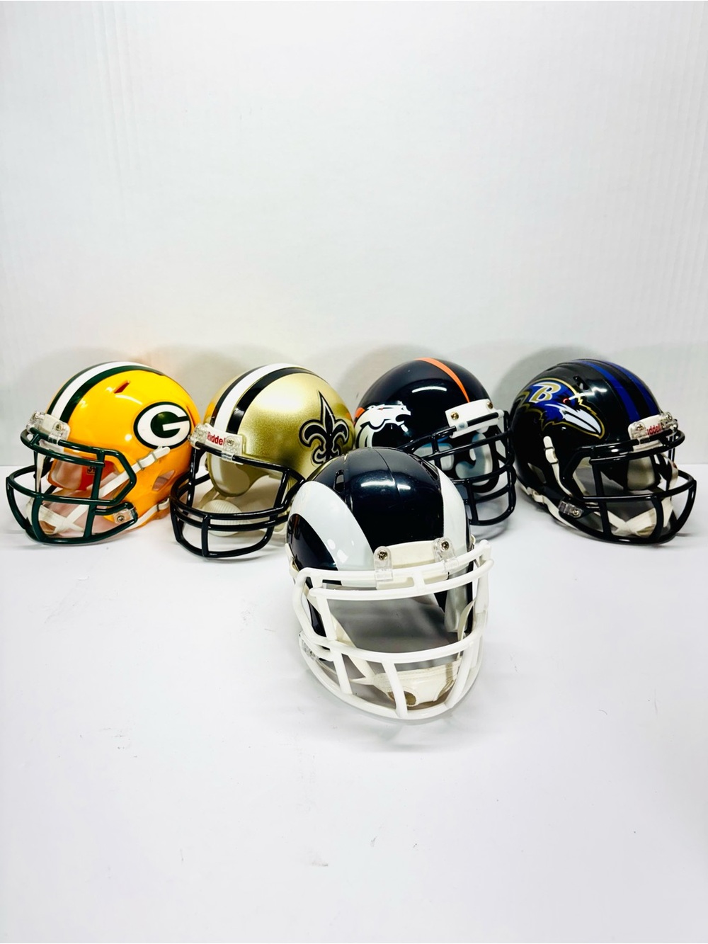 NFL Speed Mini Football Gridiron Toy Head Gear Collection